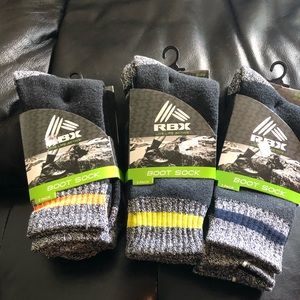 RBX Active Boot Socks- 6 Pairs